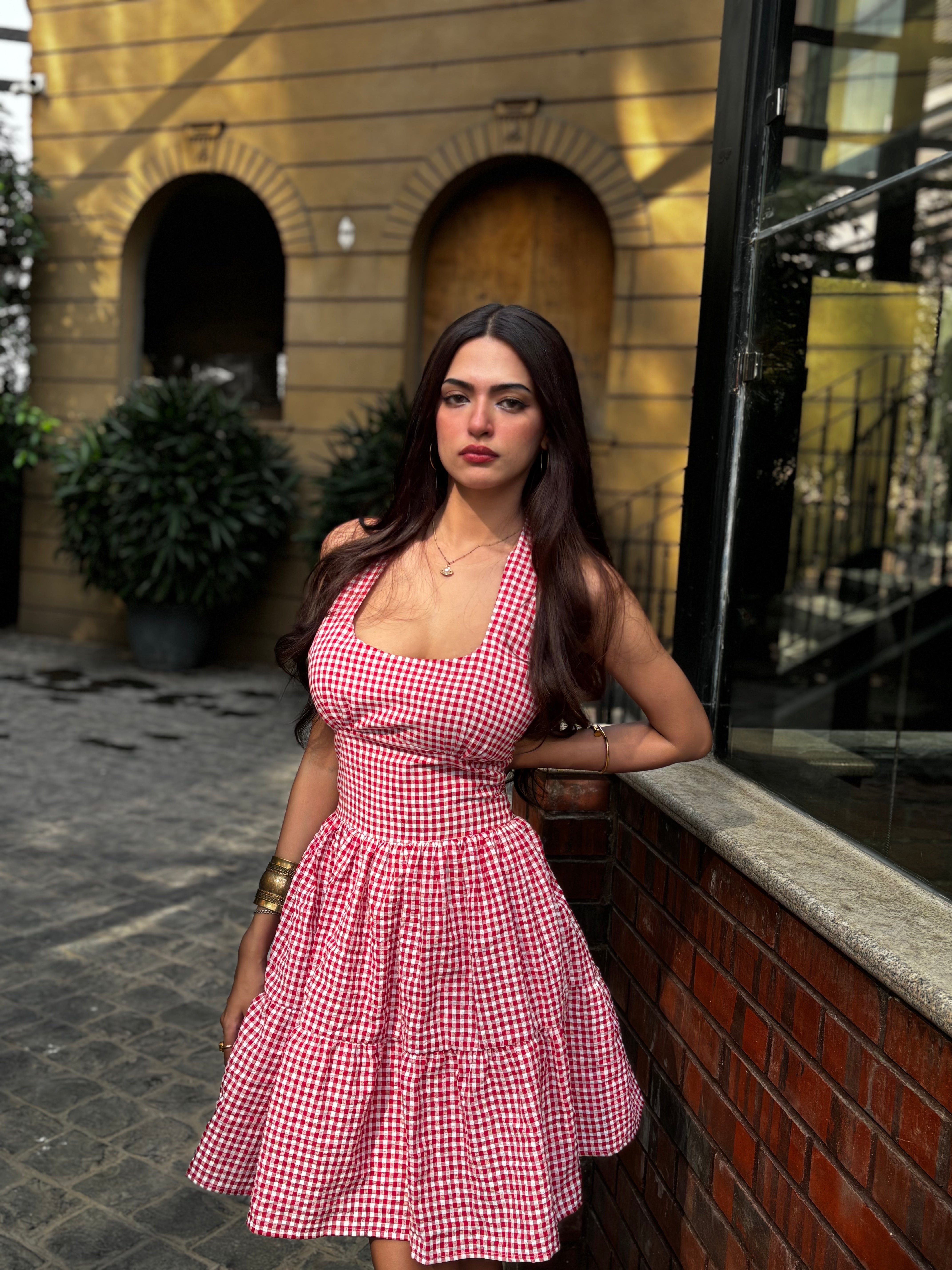 Venice halter neck dress Basata Venice halter neck dress Basata