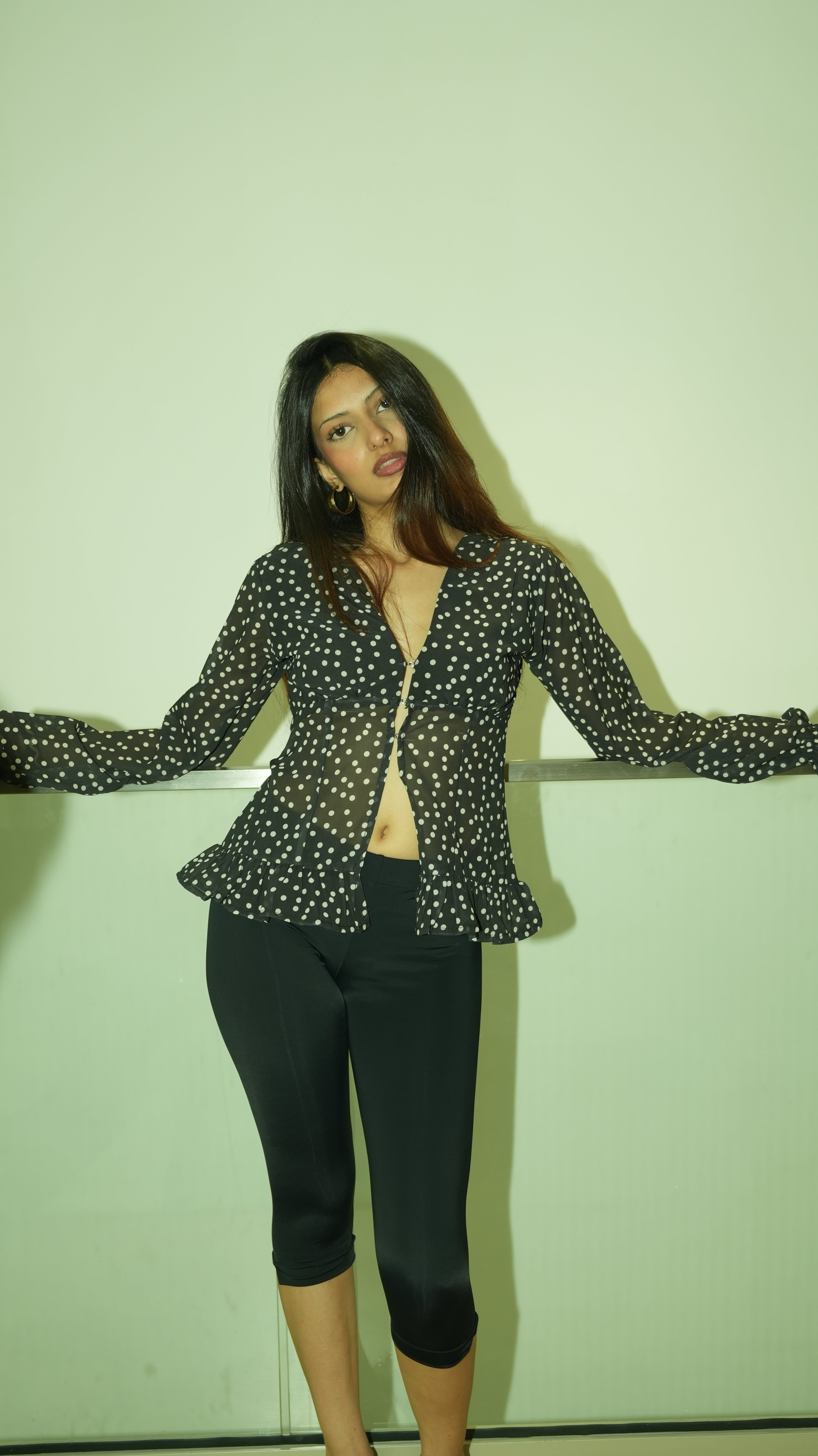 Sally Black Capris