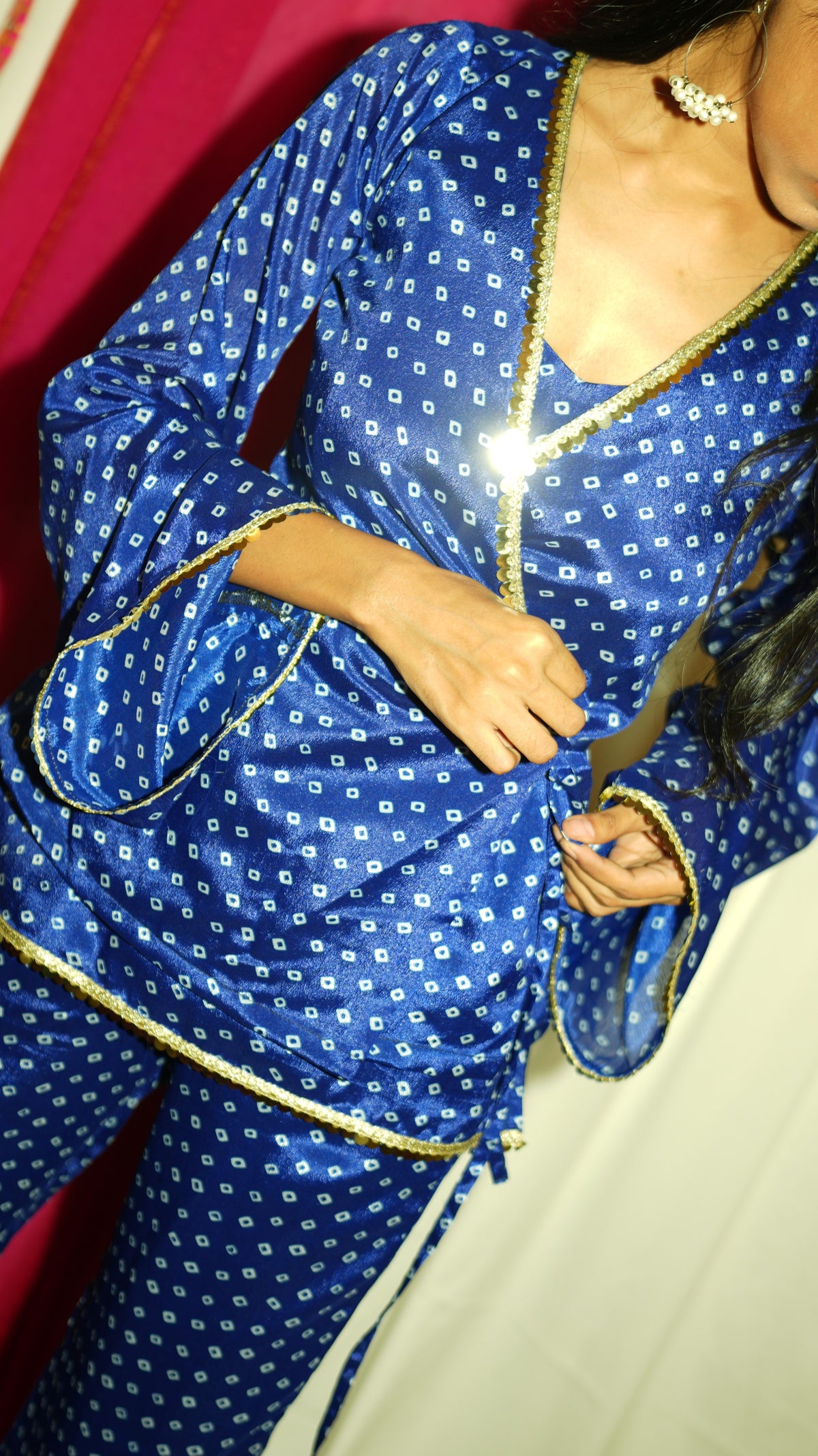 Mehfil Wrap Top