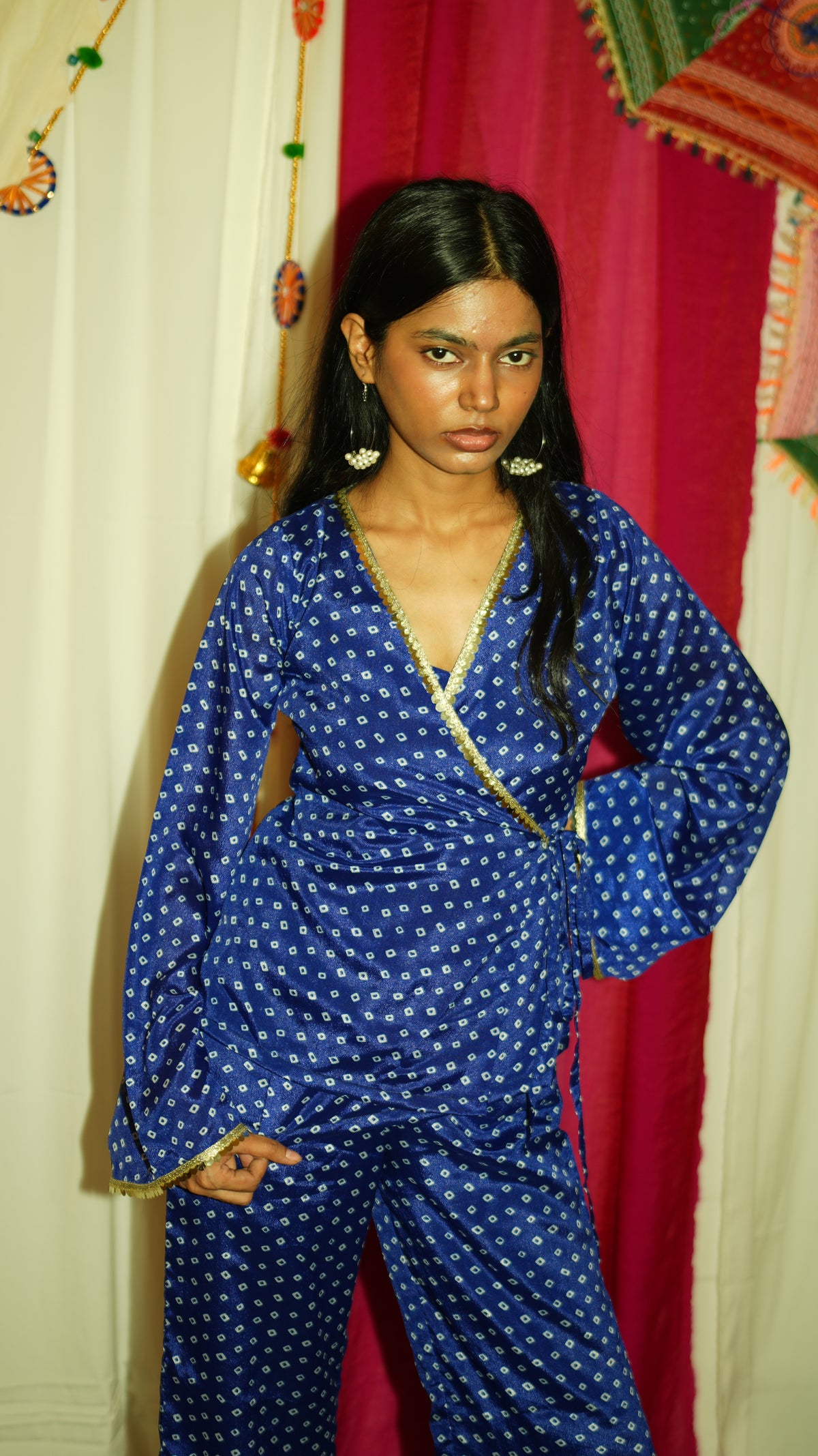 Mehfil Wrap Top