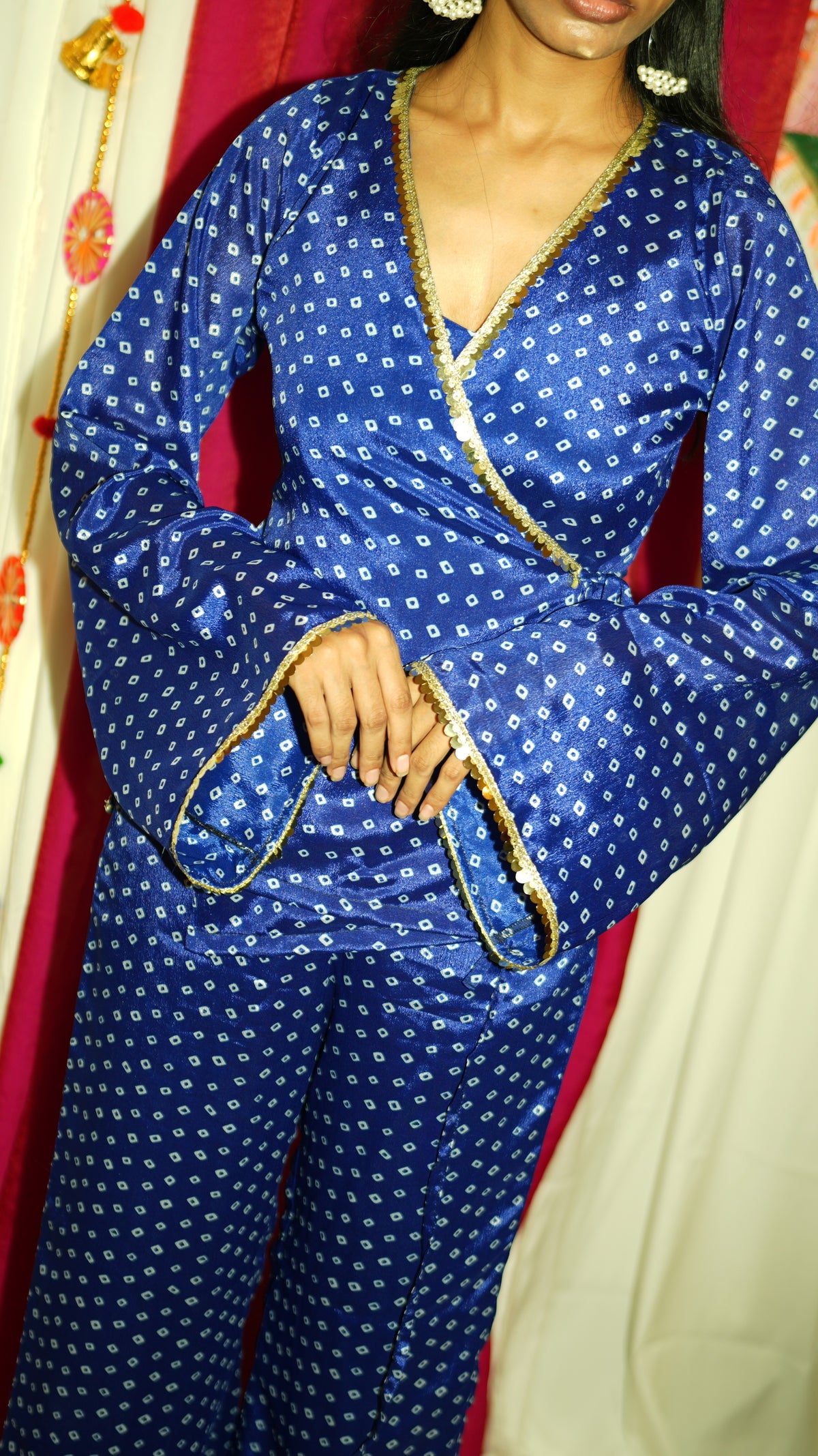 Mehfil Wrap Top