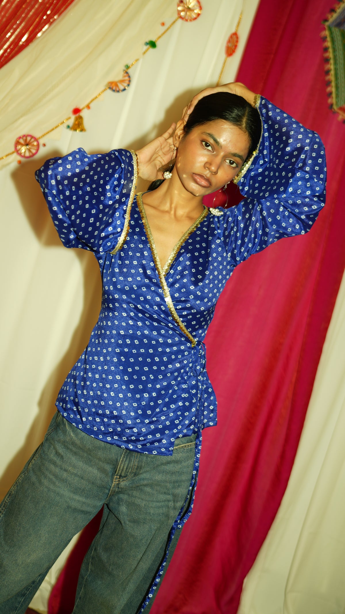 Mehfil Wrap Top
