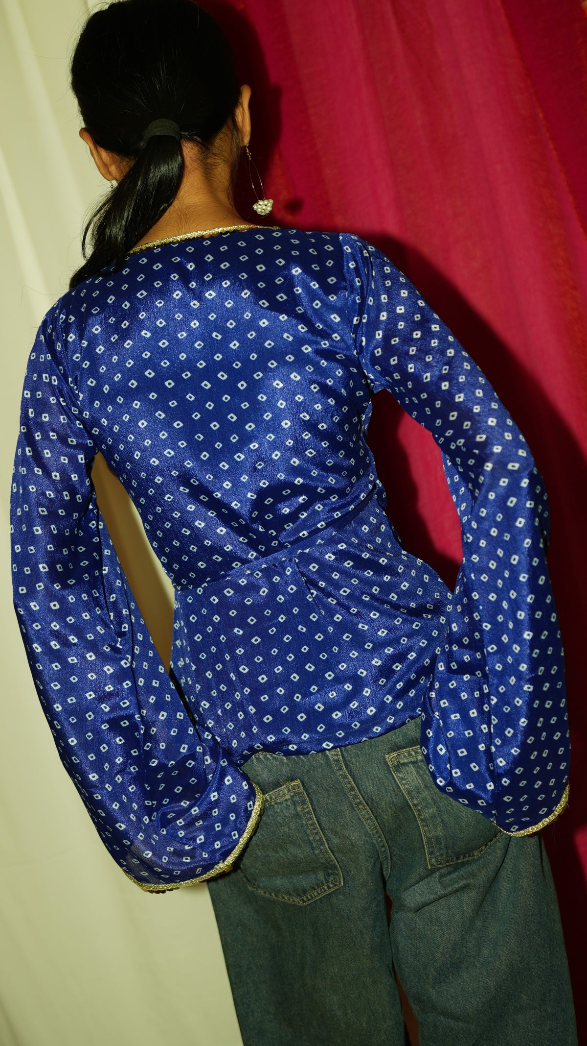 Mehfil Wrap Top
