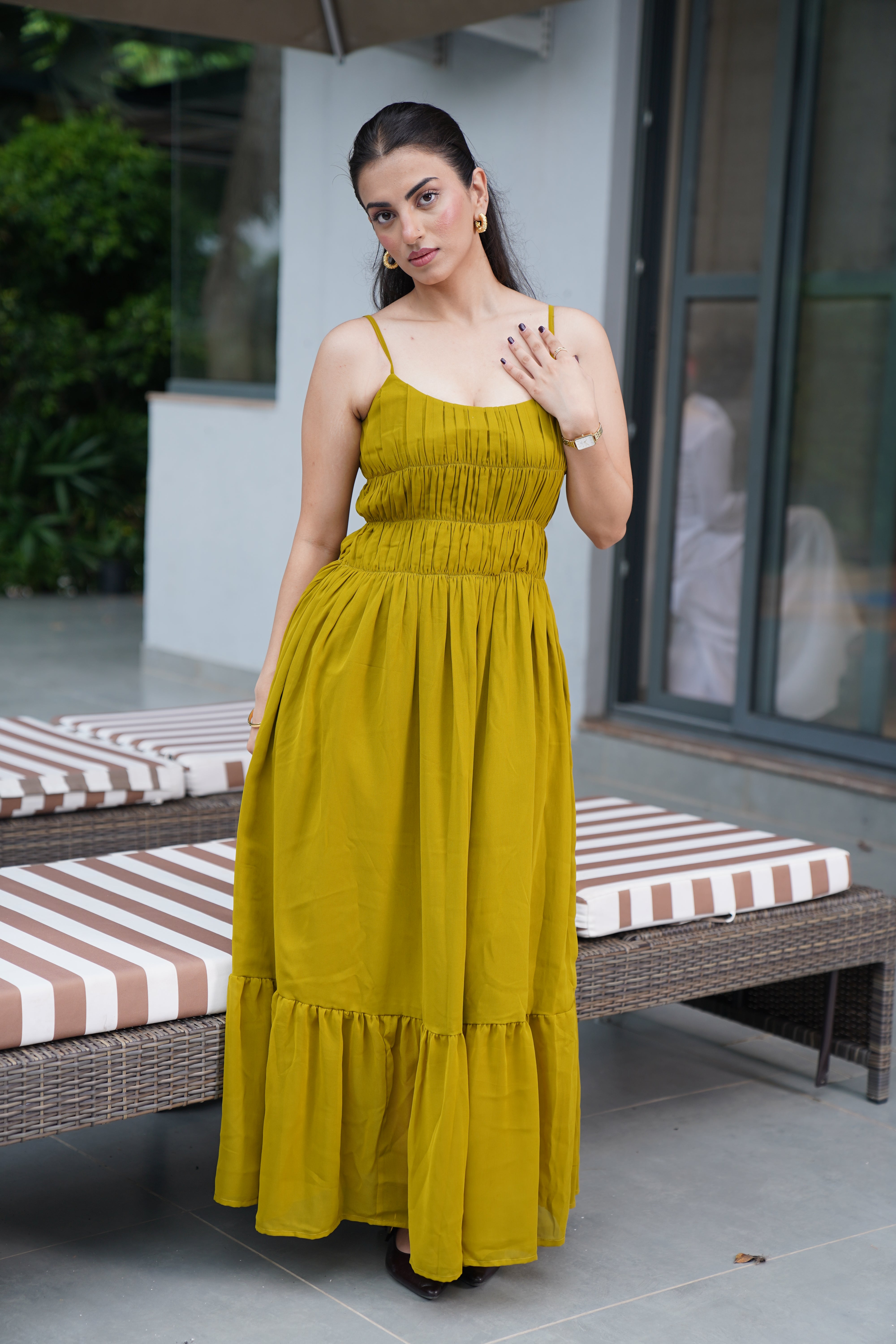Sage Dress
