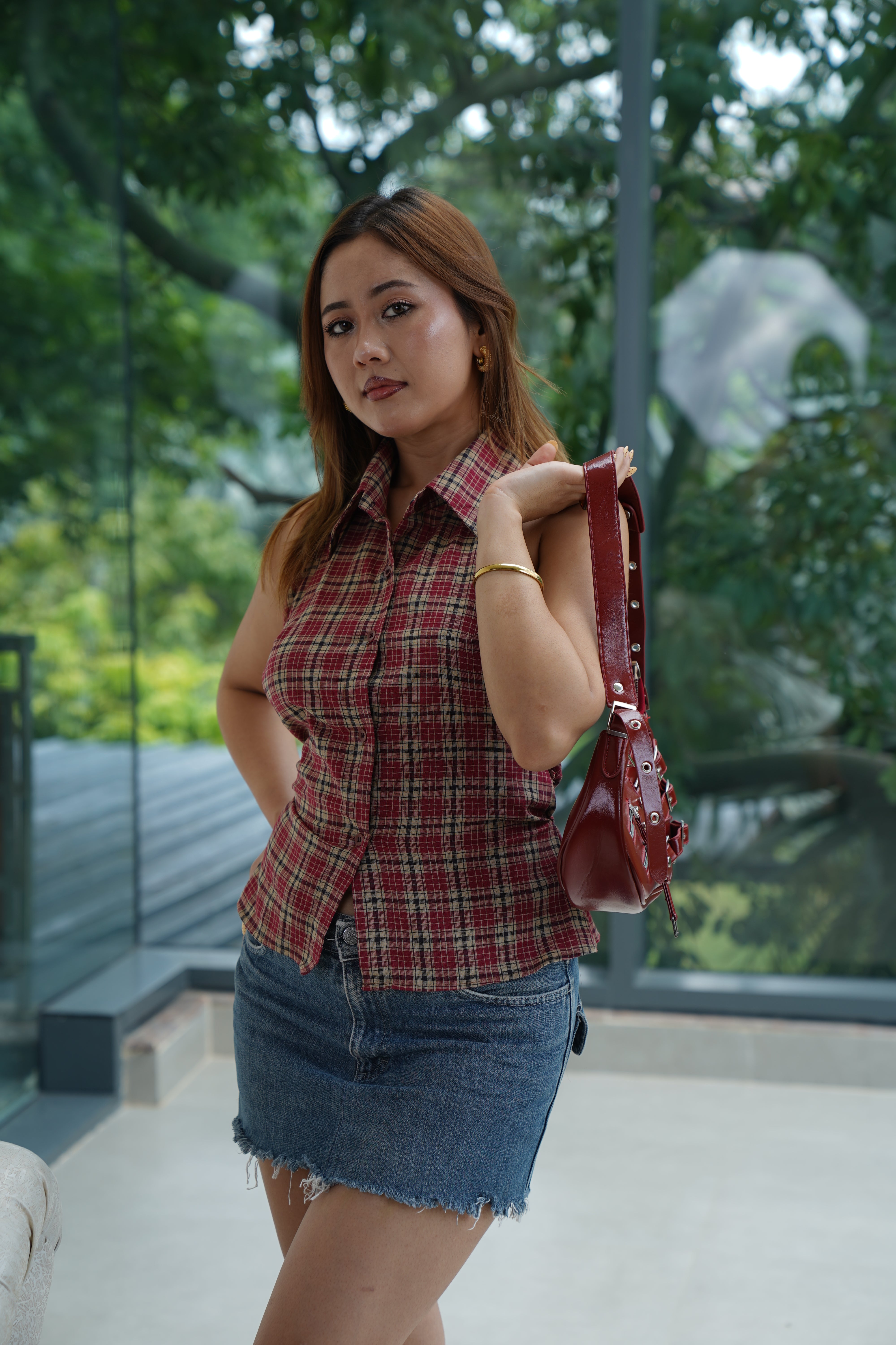 Fox shirt- Halter neck