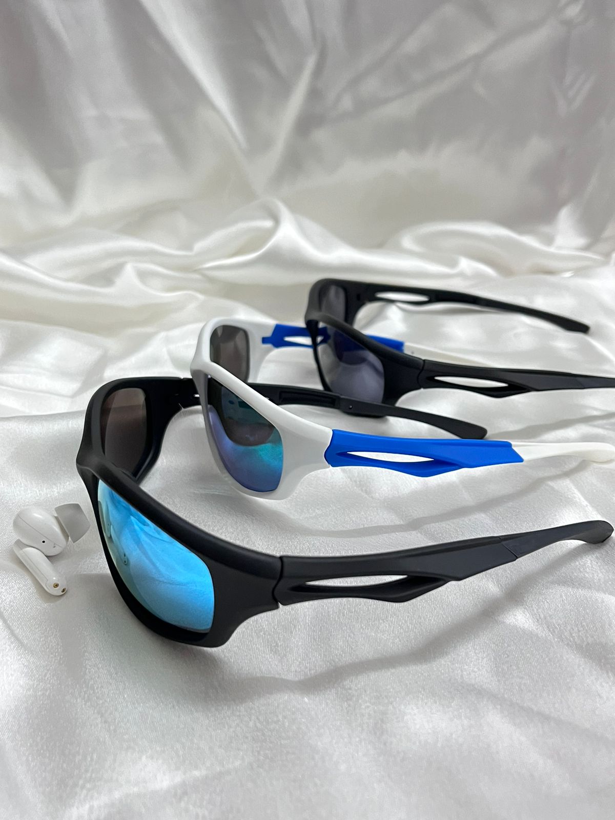 White cheap tinted sunglasses